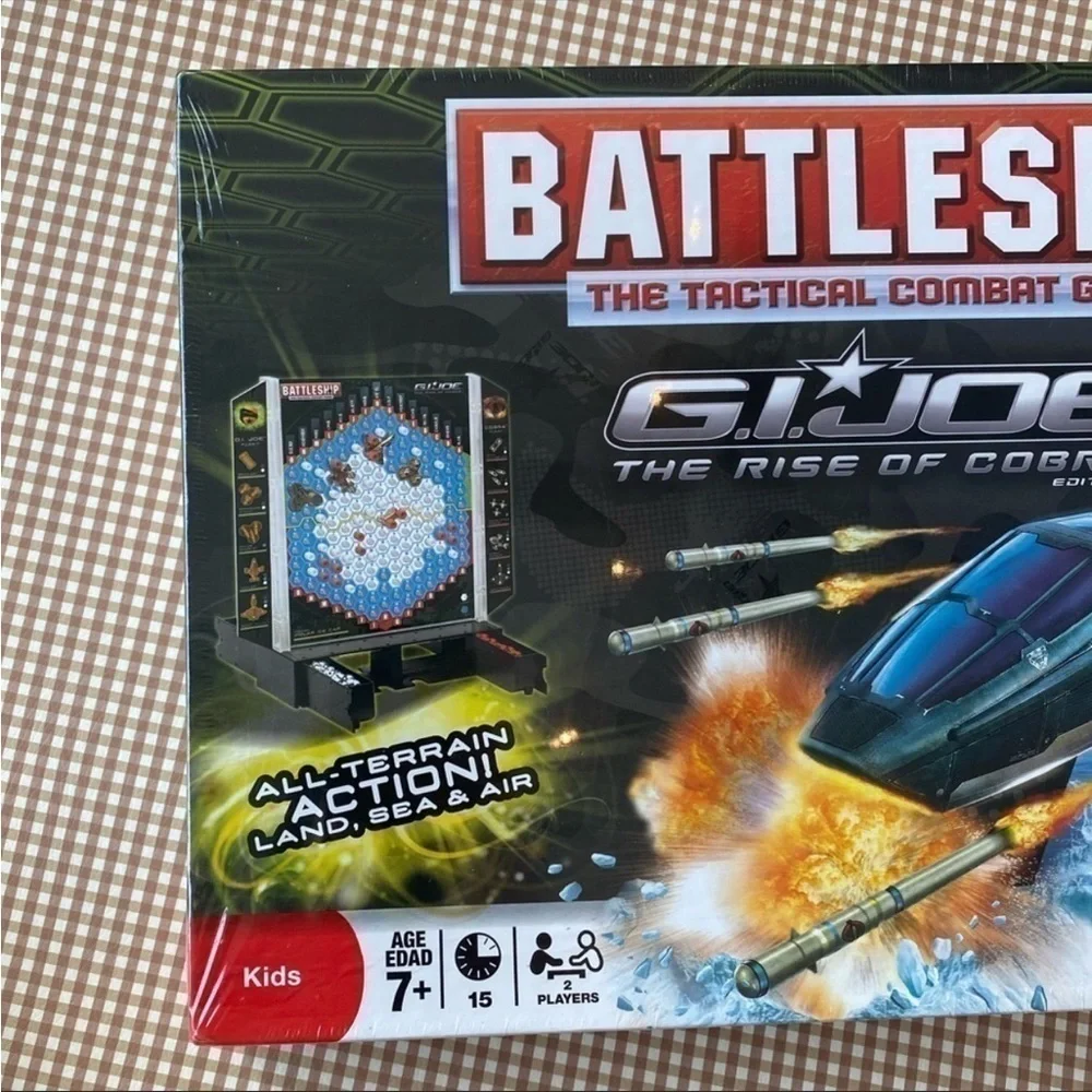 Hasbro Battleship G.I JOE The Rise of‎ Cobra board game. New. Sealed